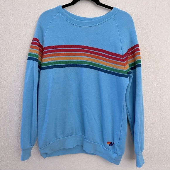 Aviator Nation Sweaters - AN 6 Stripe Sweater